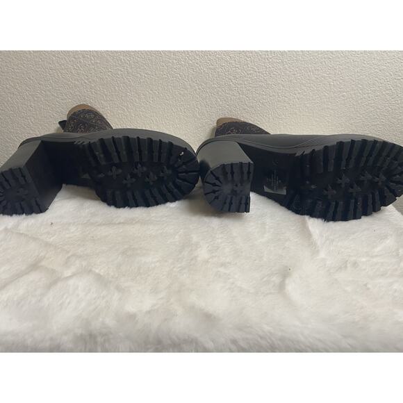 Guess Ankle Boots Womens Signature Size 6 - Picture 6 of 8